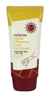 La Ferme Visible Difference Snail Sun Cream