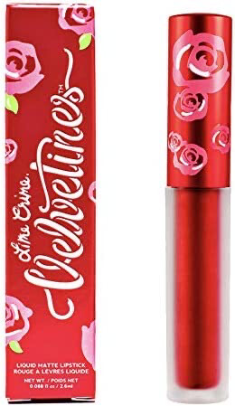 Lime Crime Velvetines Liquid Matte Lipstick Red Velvet