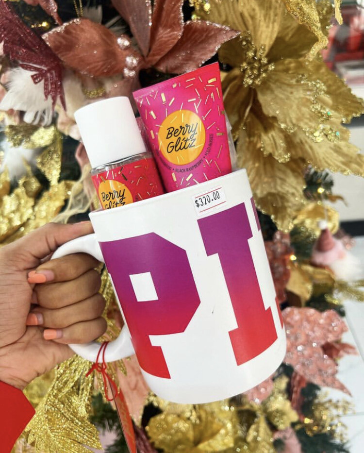 Pink Mug “Berry Glitz” Gift Set