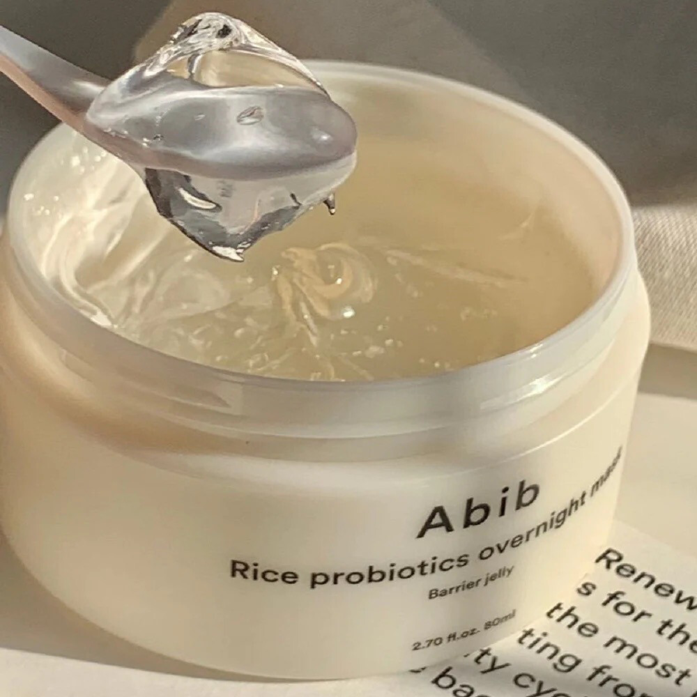 Abib Rice Probiotics Overnight Jelly Mask