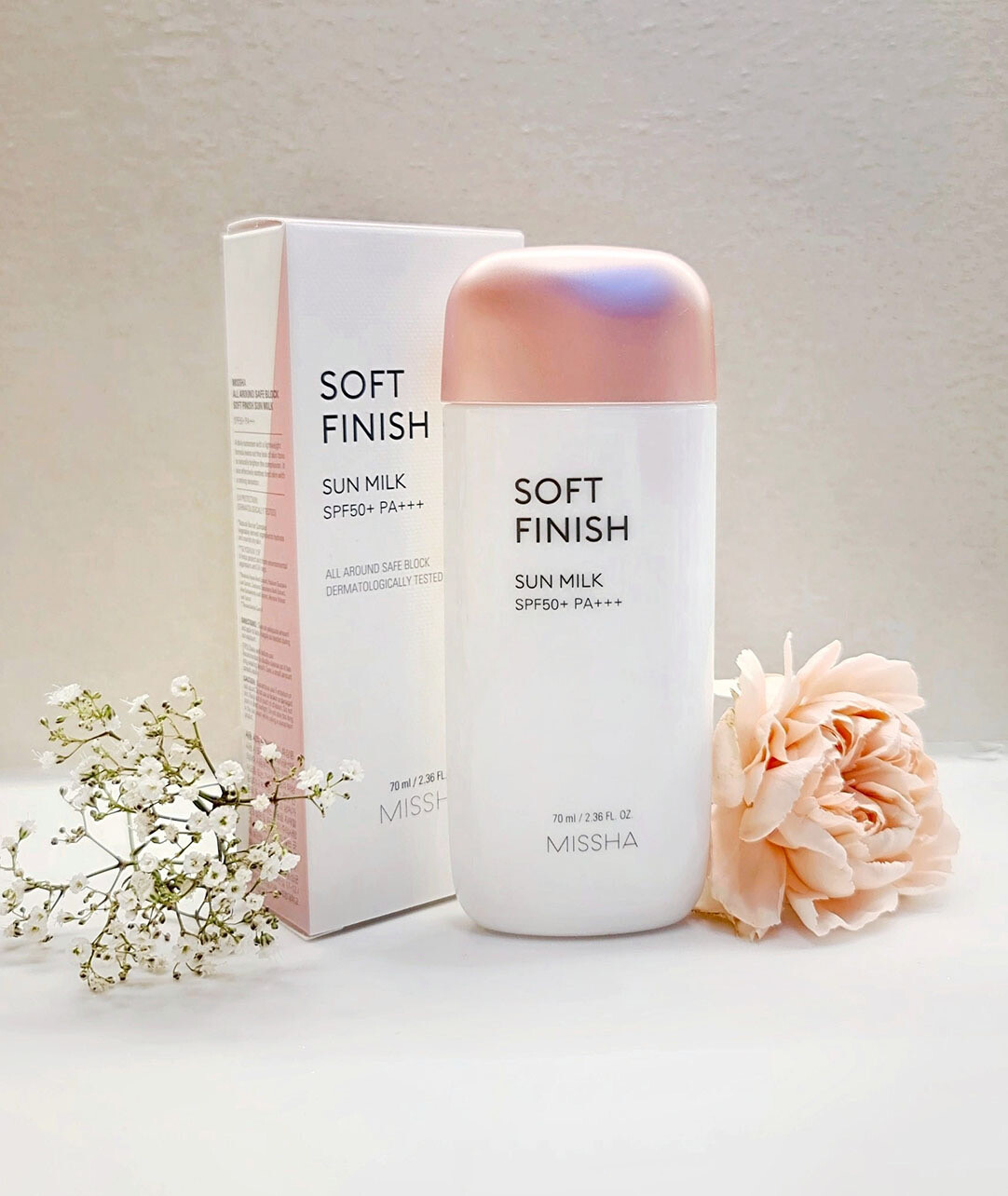 Missha Soft Finish Sun Milk SPF50+PA+++