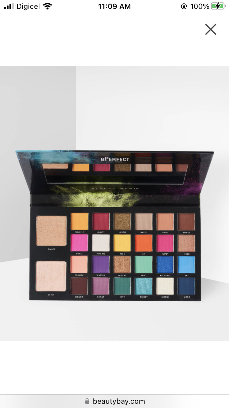 BPerfect Stacey Marie Carnival Palette