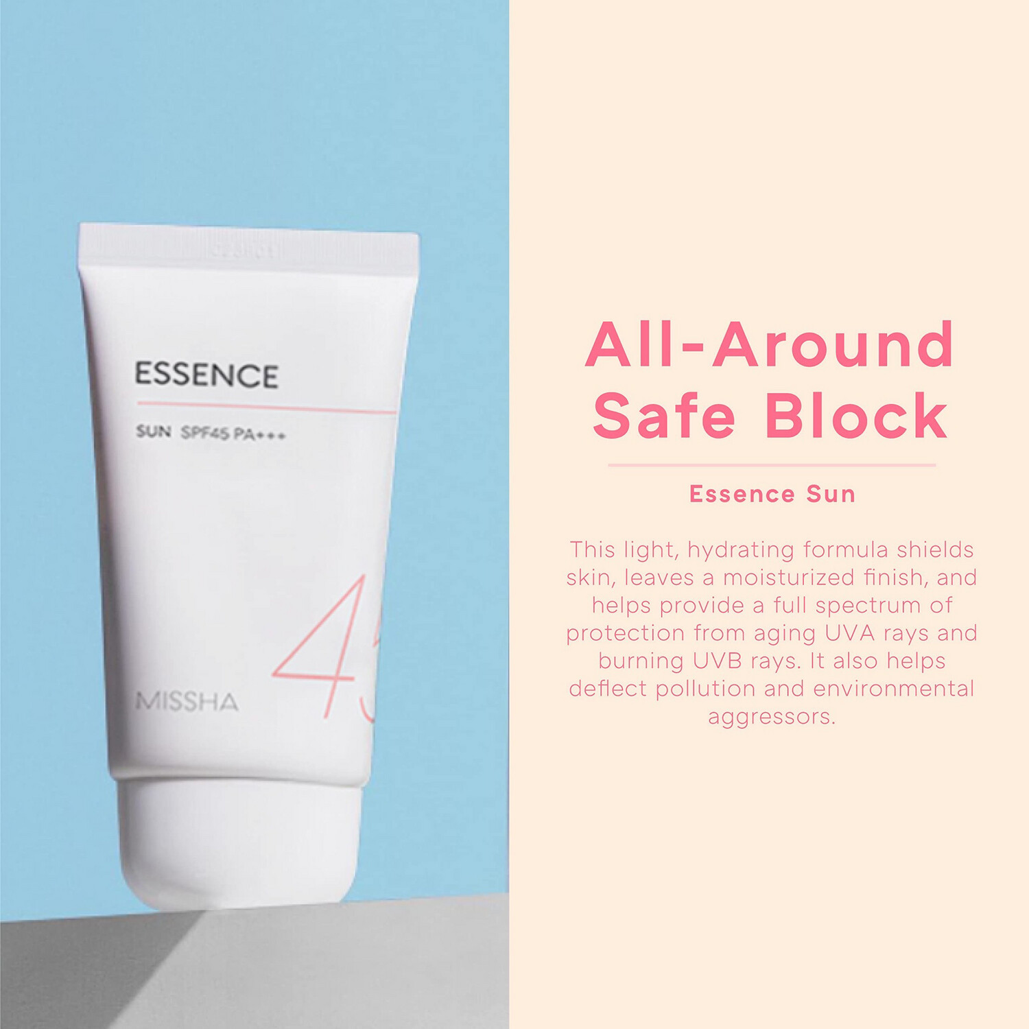 Missha Essence Sun SPF45 + PA+++