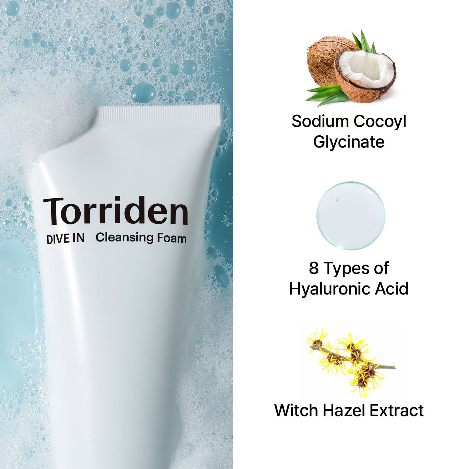 Torriden Dive In Cleansing Foam