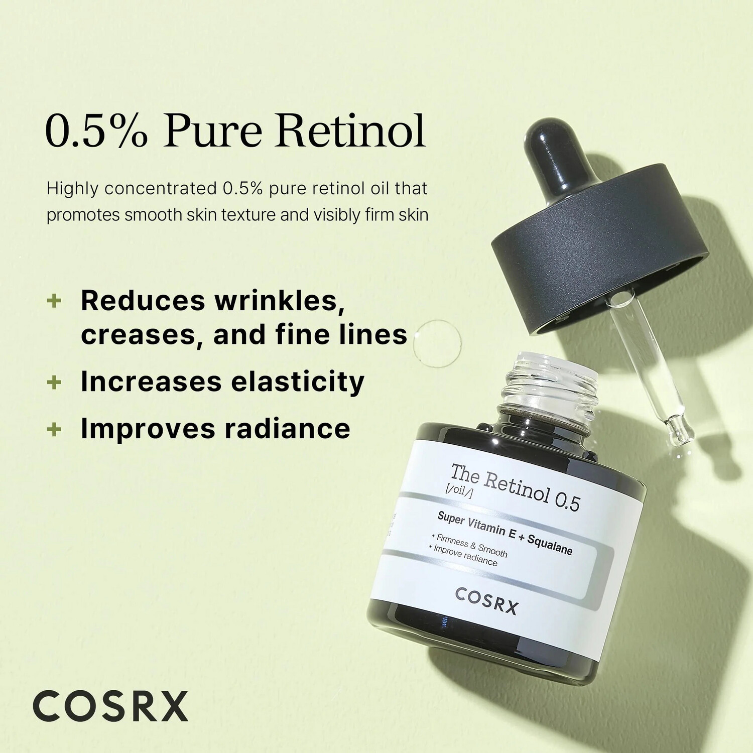 Cosrx The Retinol 0.5 Oil