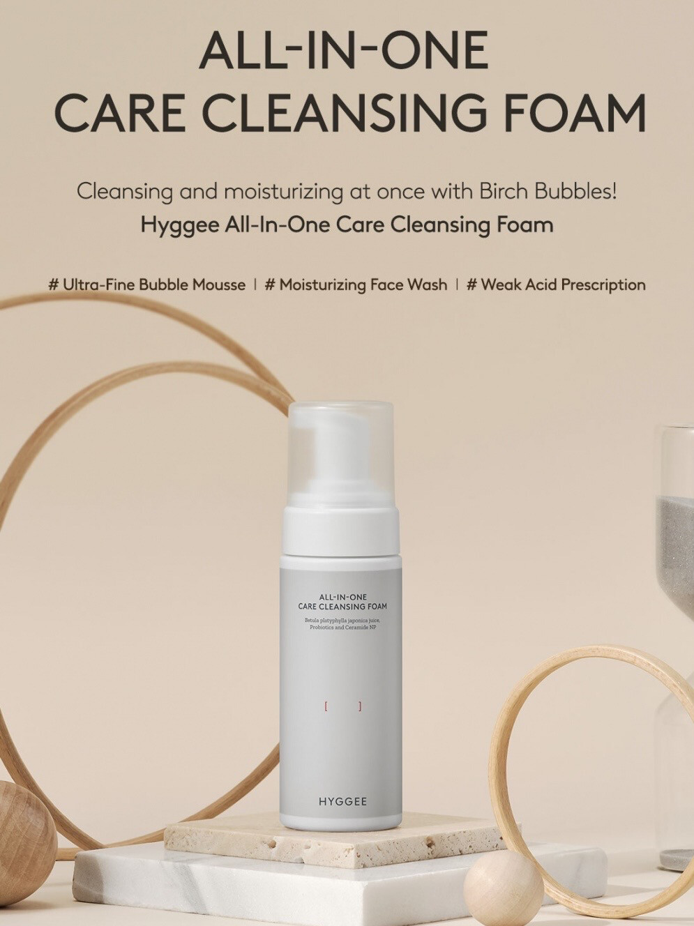 Hyggee All In One Cleansing Foam