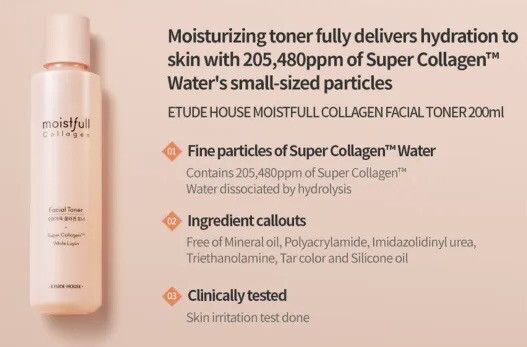 Etude Moistfull Collagen Toner