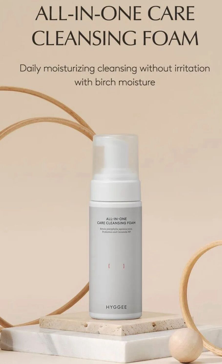 Hyggee All-In-One Care Cleansing Foam