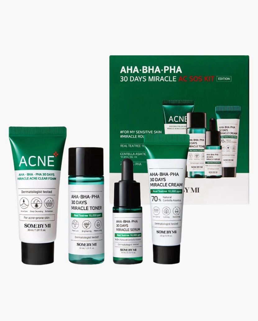 SOME BY MI AHA BHA PHA 30 Days Miracle AC SOS Kit.