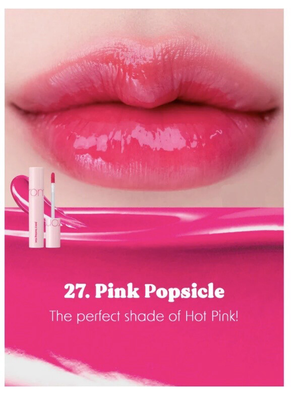 Rom&amp;Nd Juicy Lasting Tint 27 Pink Popsicle