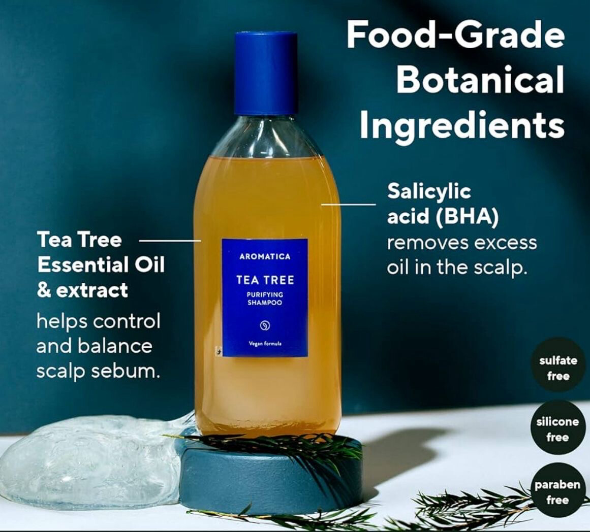 AROMATICA TEA TREE SHAMPOO!
