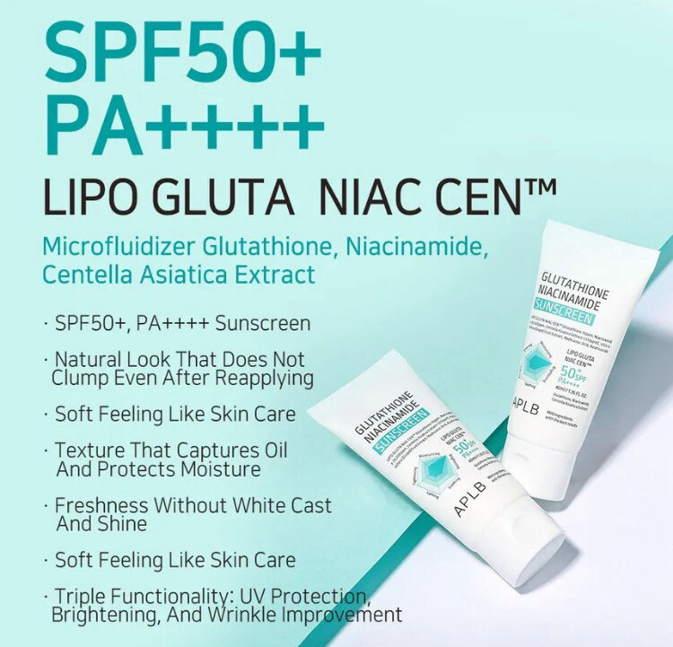 Glutathione Niacinamide Sunscreen