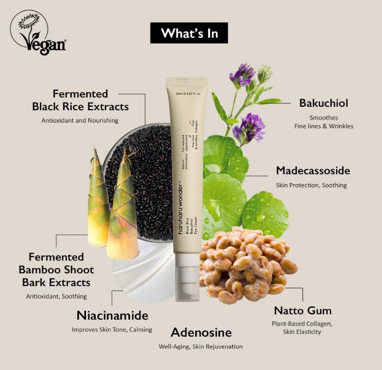 HaruHaru Wonder Black Rice Eyecream