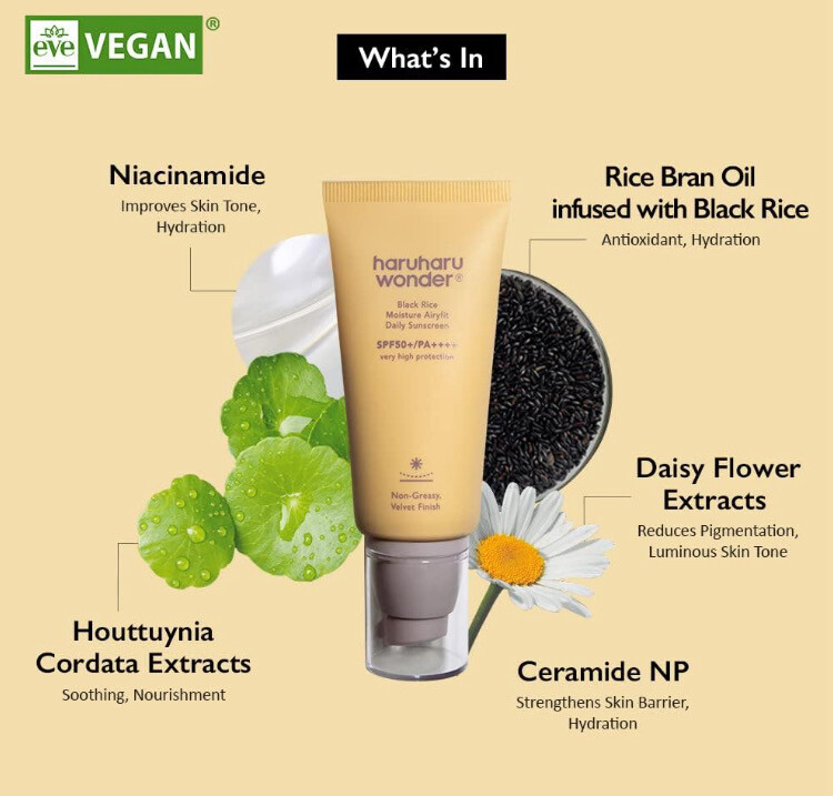 HaruHaru Wonder Black Rice Spf50