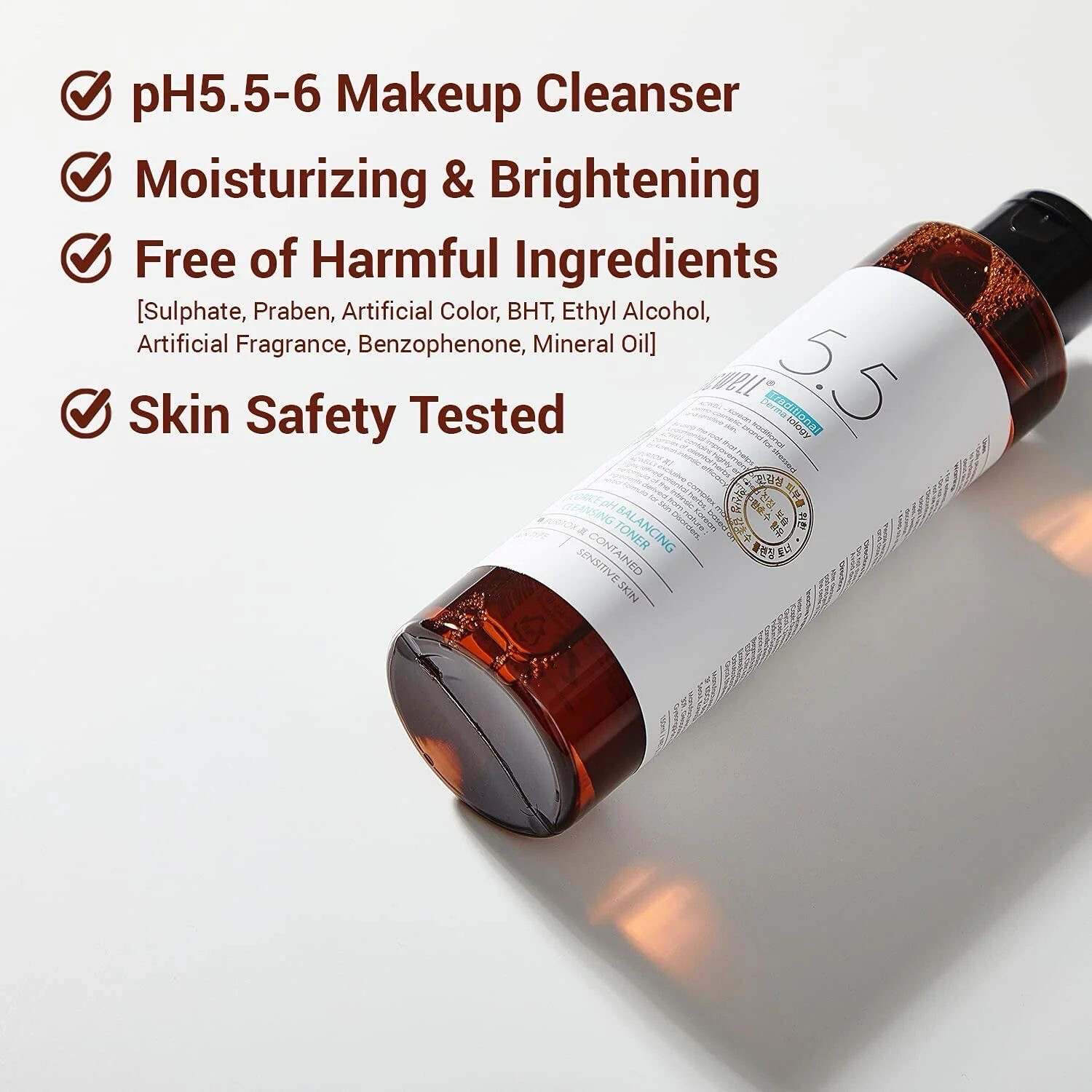 ACWELL Licorice pH Balancing Korean Toner