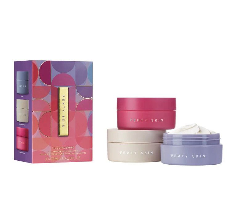Fenty Beauty Lil Butta Dropz Mini Whipped Oil Body Cream Trio.