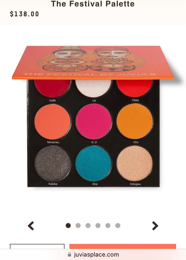 JUVIA’S The Festival Palette