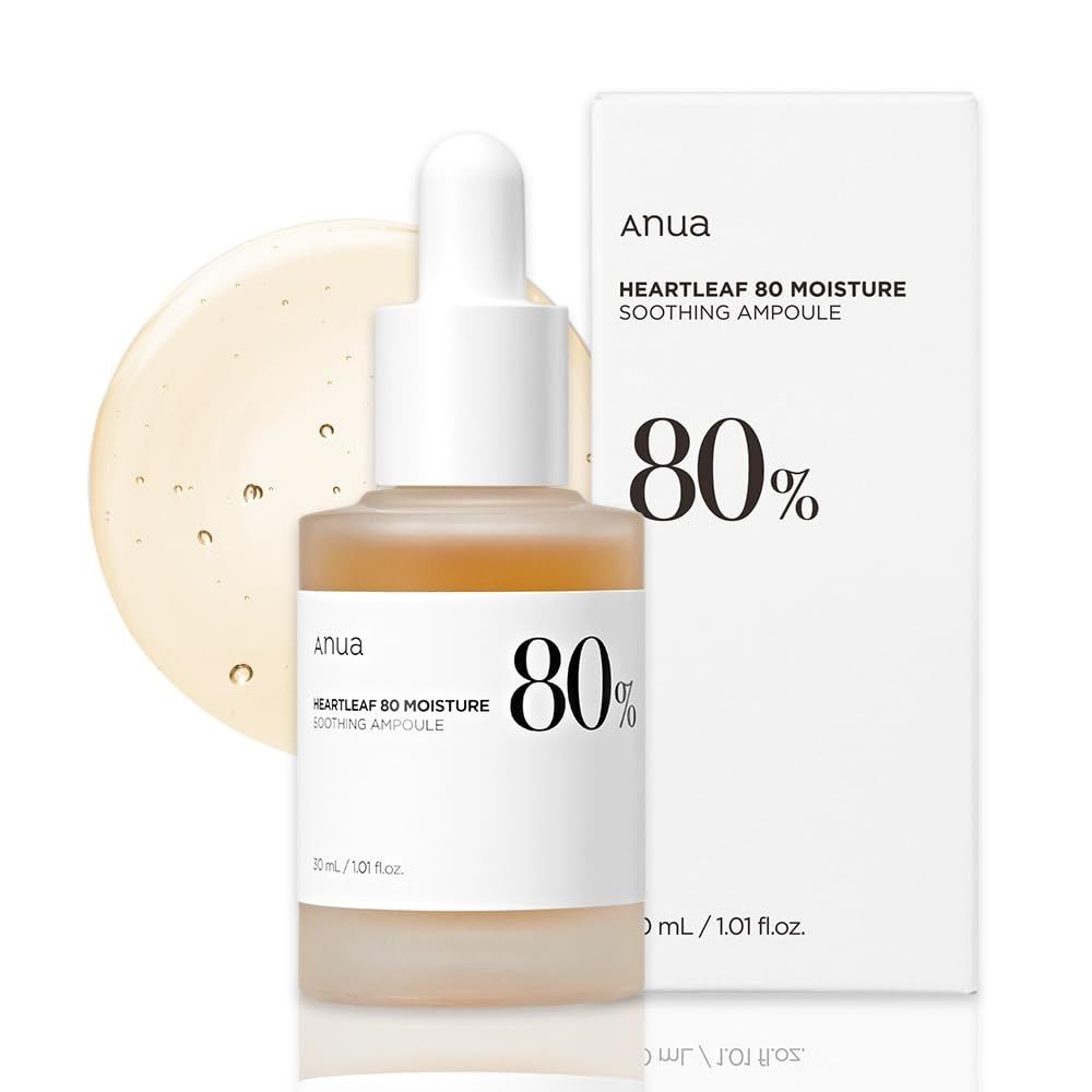 Anua HEARTLEAF 80% MOISTURE SOOTHING AMPOUL