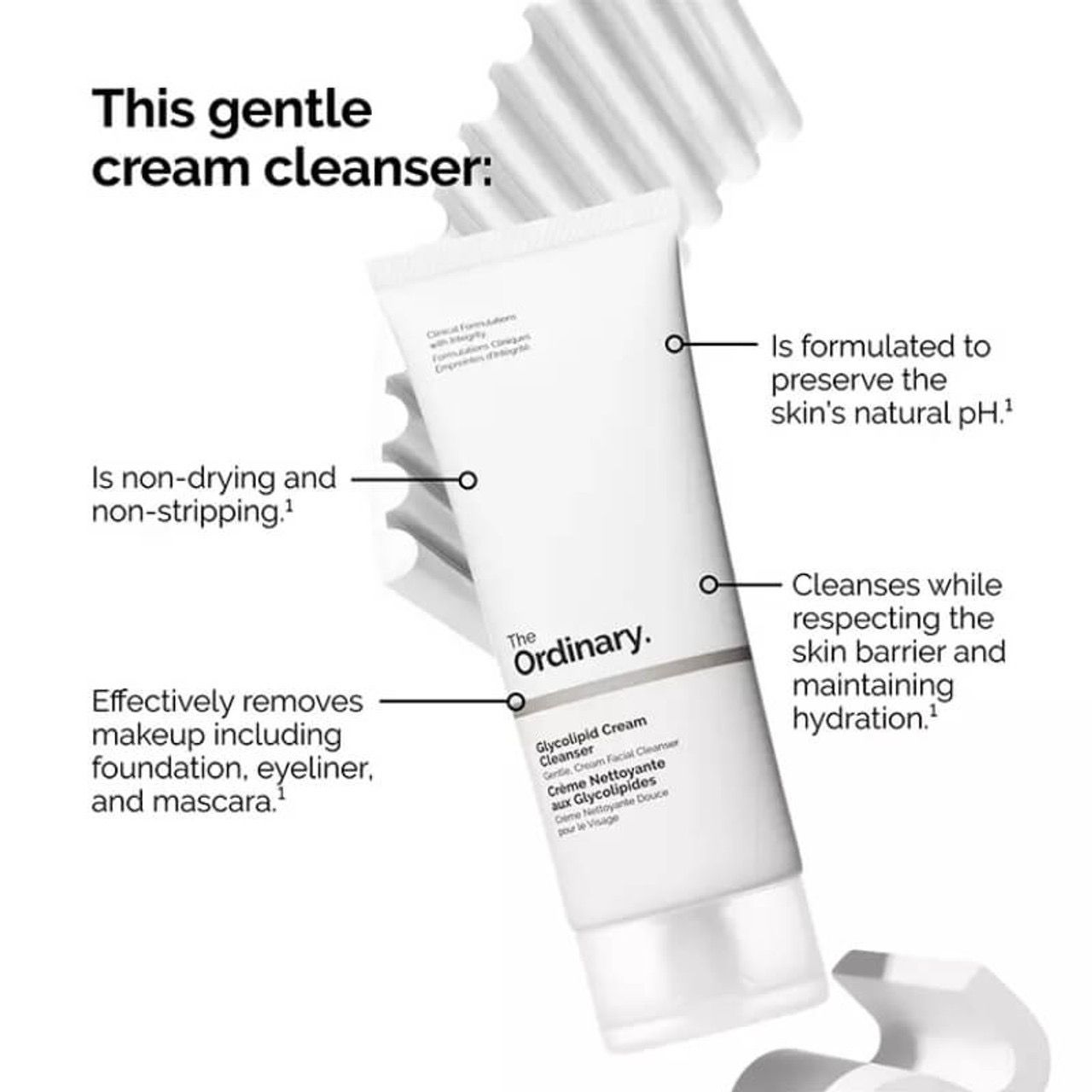 The Ordinary Glycolipid Cream Cleanser