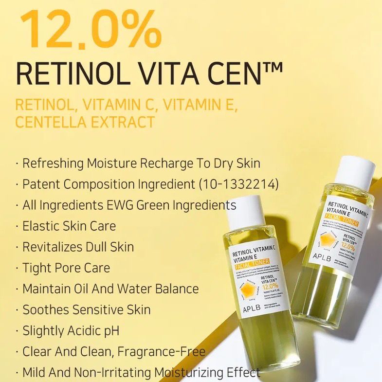 APLB Retinol Vitamin C Facial Toner