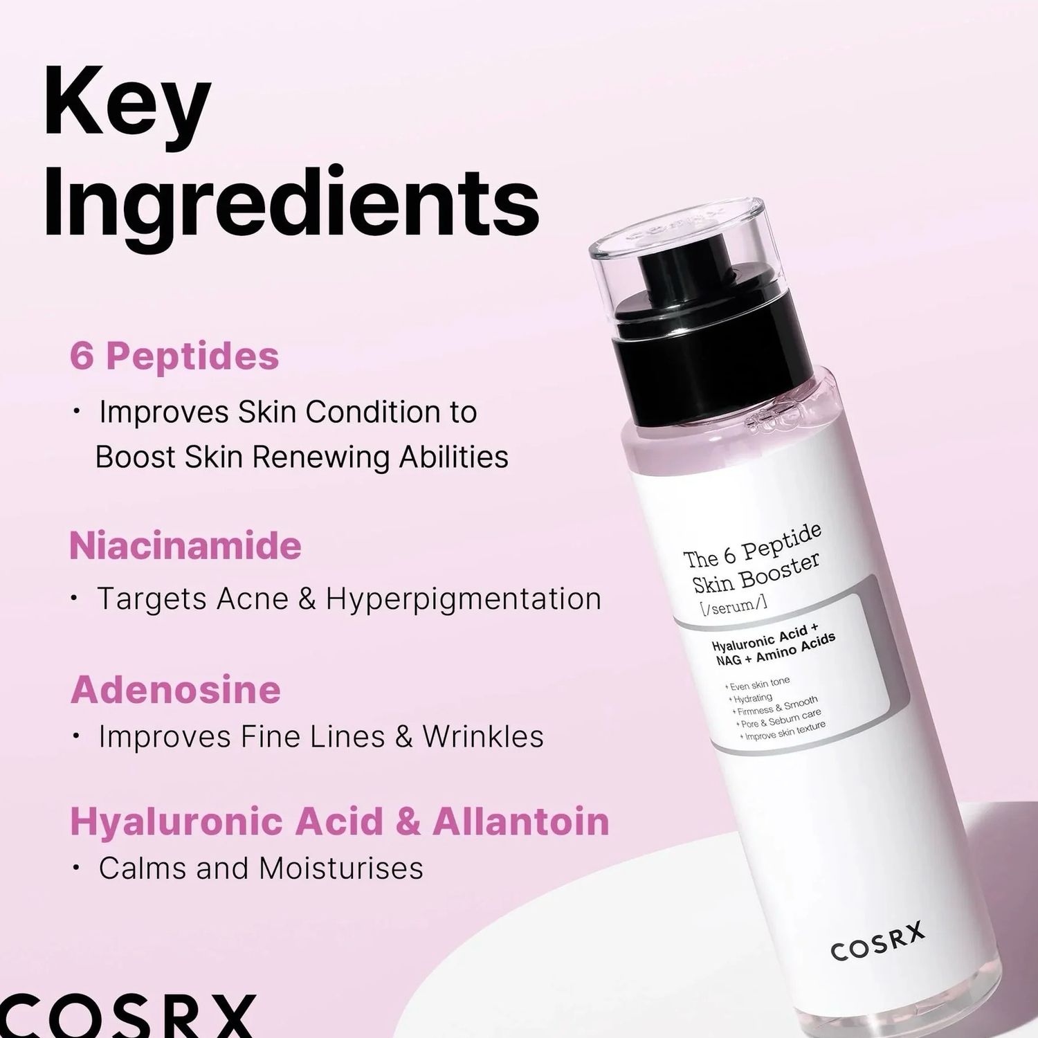 Cosrx The 6 Peptide Skin Booster Serum!