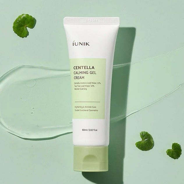 IUNIK Centella Calming Gel Cream.
