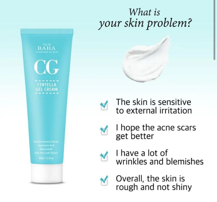 Cos De Baha Centella Gel Cream