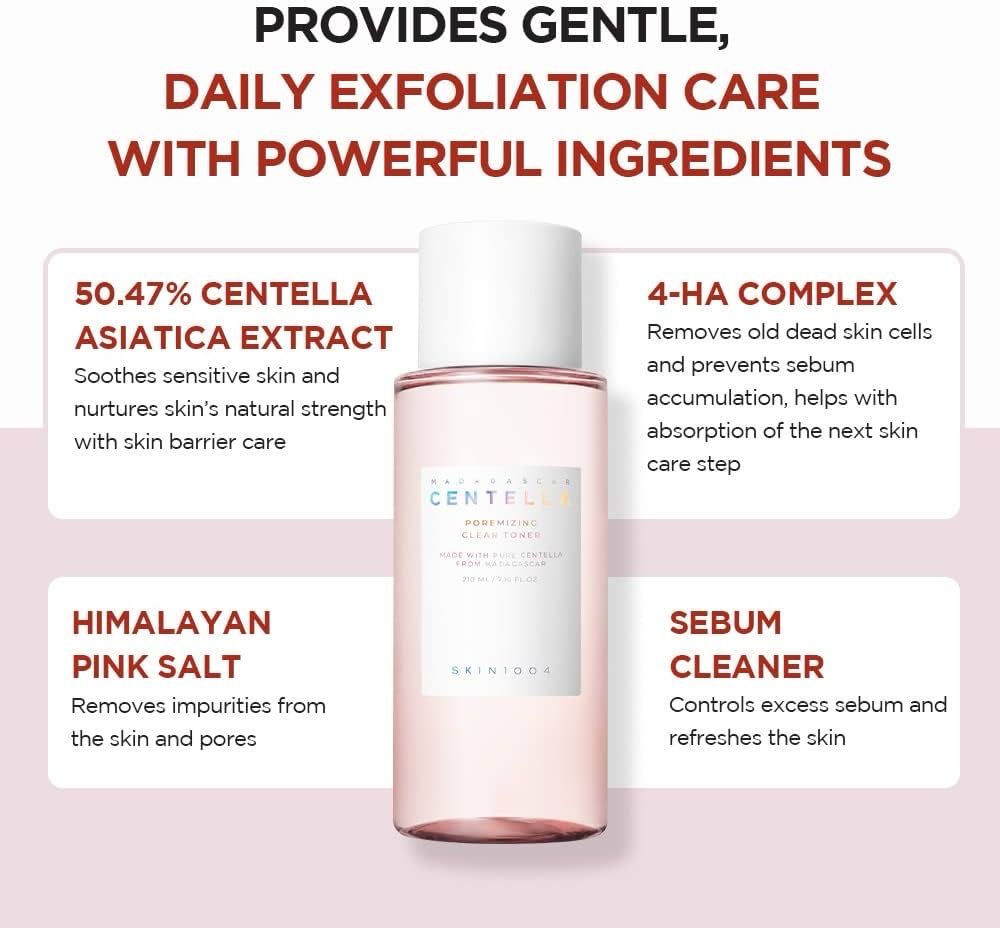 Skin1004 Madagascar Centella Poremizing Clear Toner.