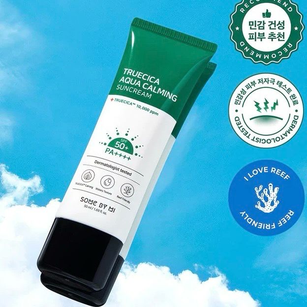 Some By Mi TRUECICA AQUA CALMING SUNCREAM SPF 50+ PA++++