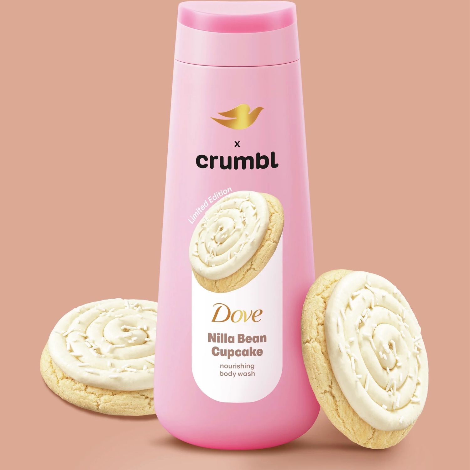 Dove Crumbl Nilla Bean Cupcake 🧁