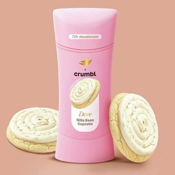 Dove Crumbl Nilla Bean Cupcake 🧁🫘