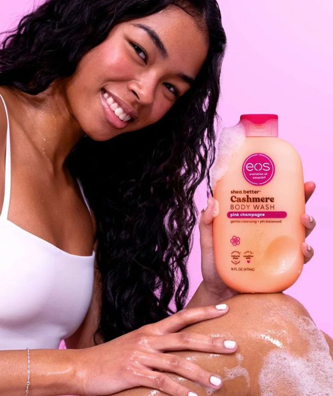 Eos Cashmere Pink Champagne Body Wash