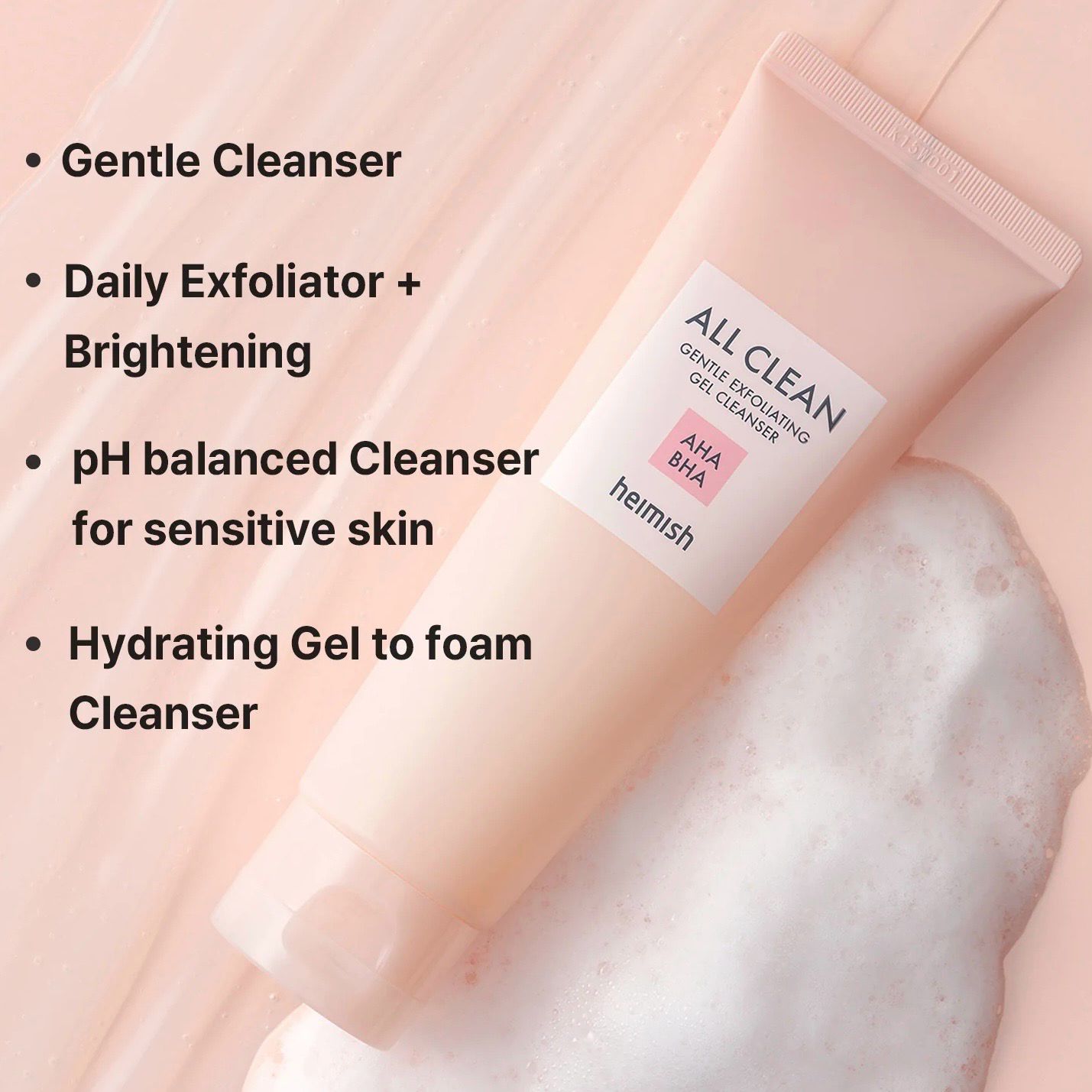 Heimish All Clean Gentle Exfoliating Gel Cleanser