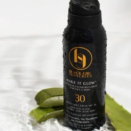 Black Girl Make It Glow Sunscreen 🖤☀️.