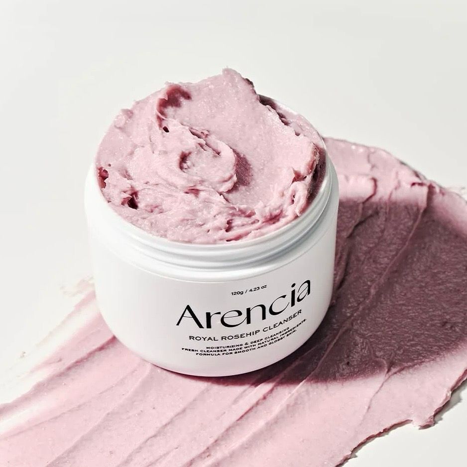 Arencia Fresh Rosehip Rice Mochi Cleanser !🌹