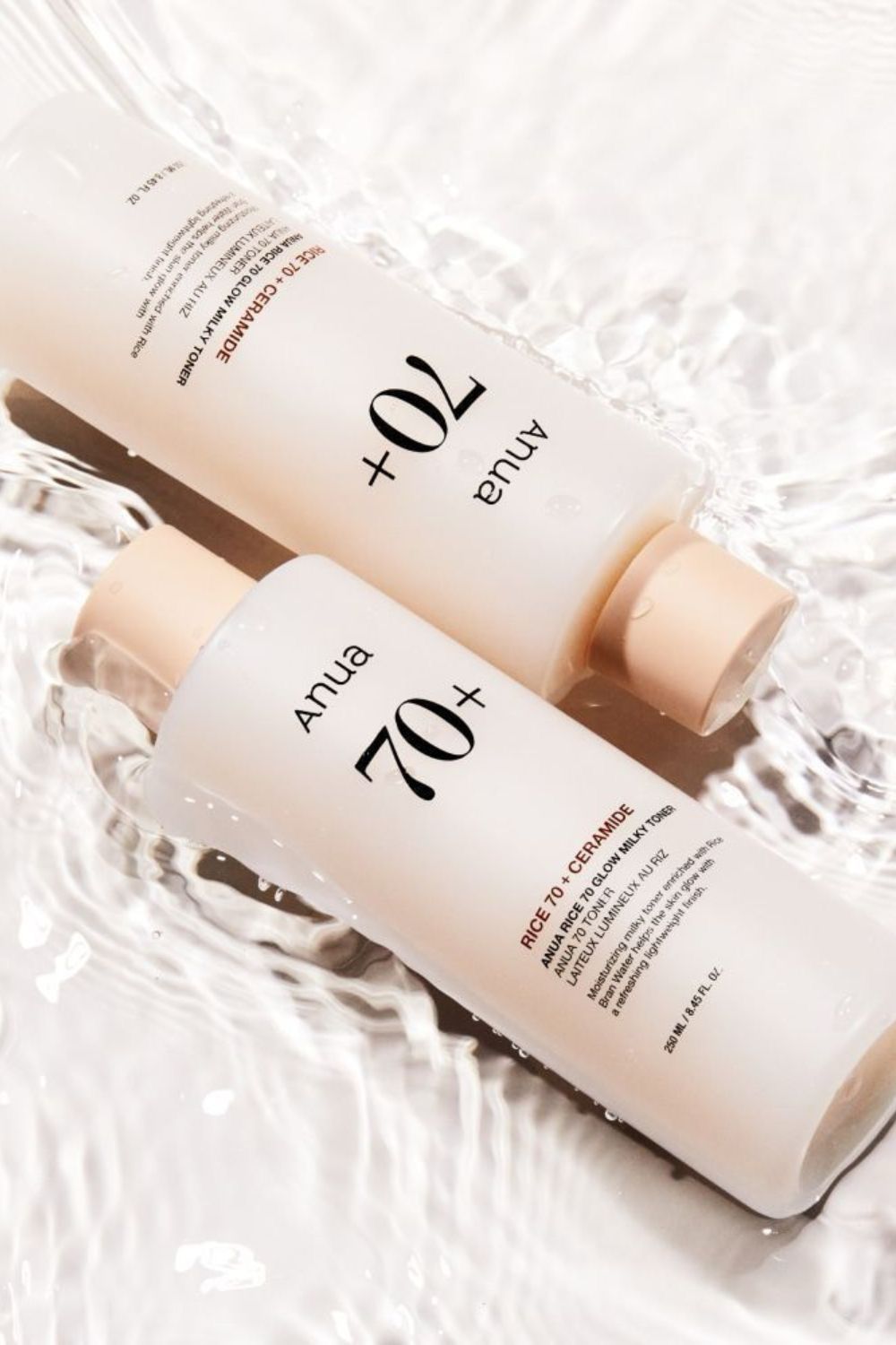 Anua 70+ Ceramide Rice Glow Milky Toner !🌾🥛