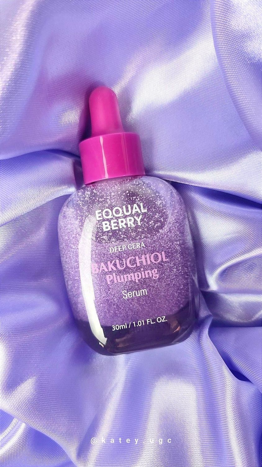 EQQUALBERRY Bakuchiol Plumping Serum💜.