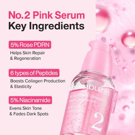 Numbuzin Rose PDRN Collagen Plumpling Serum