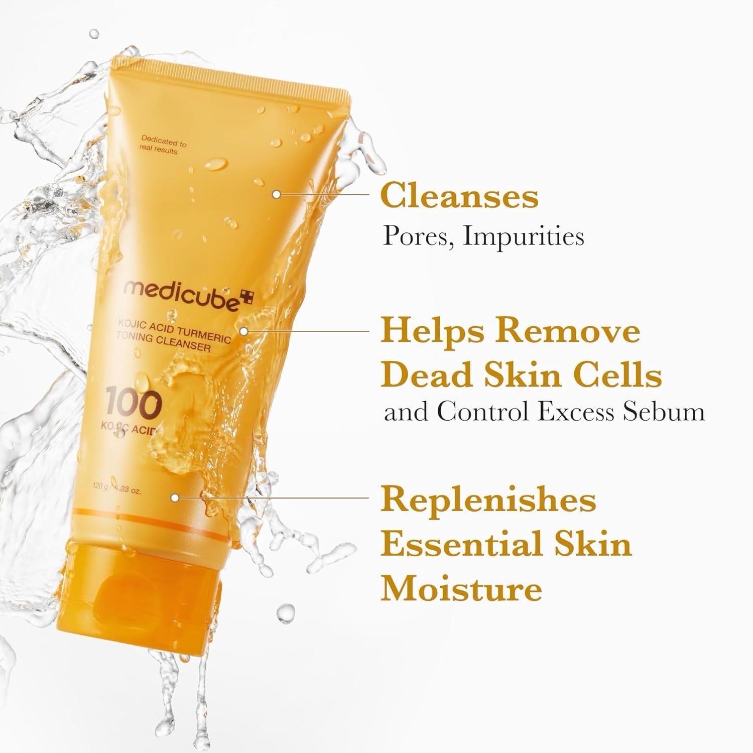 Medicube Kojic Acid Tumeric Cleanser 🧡