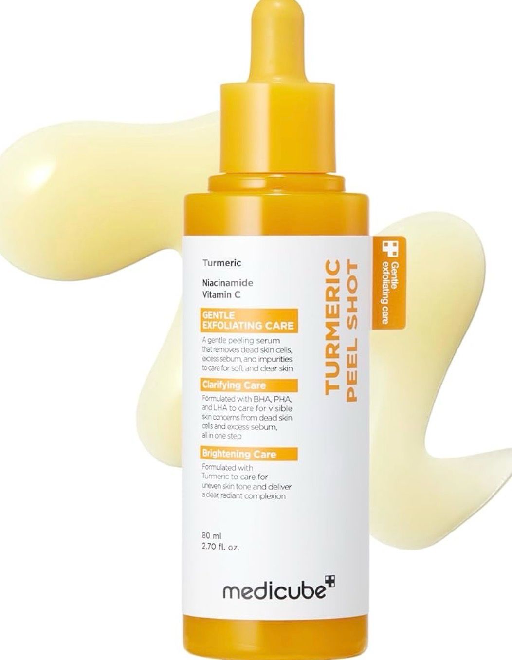 Medicube Kojic Tumeric Peel Shot .💛