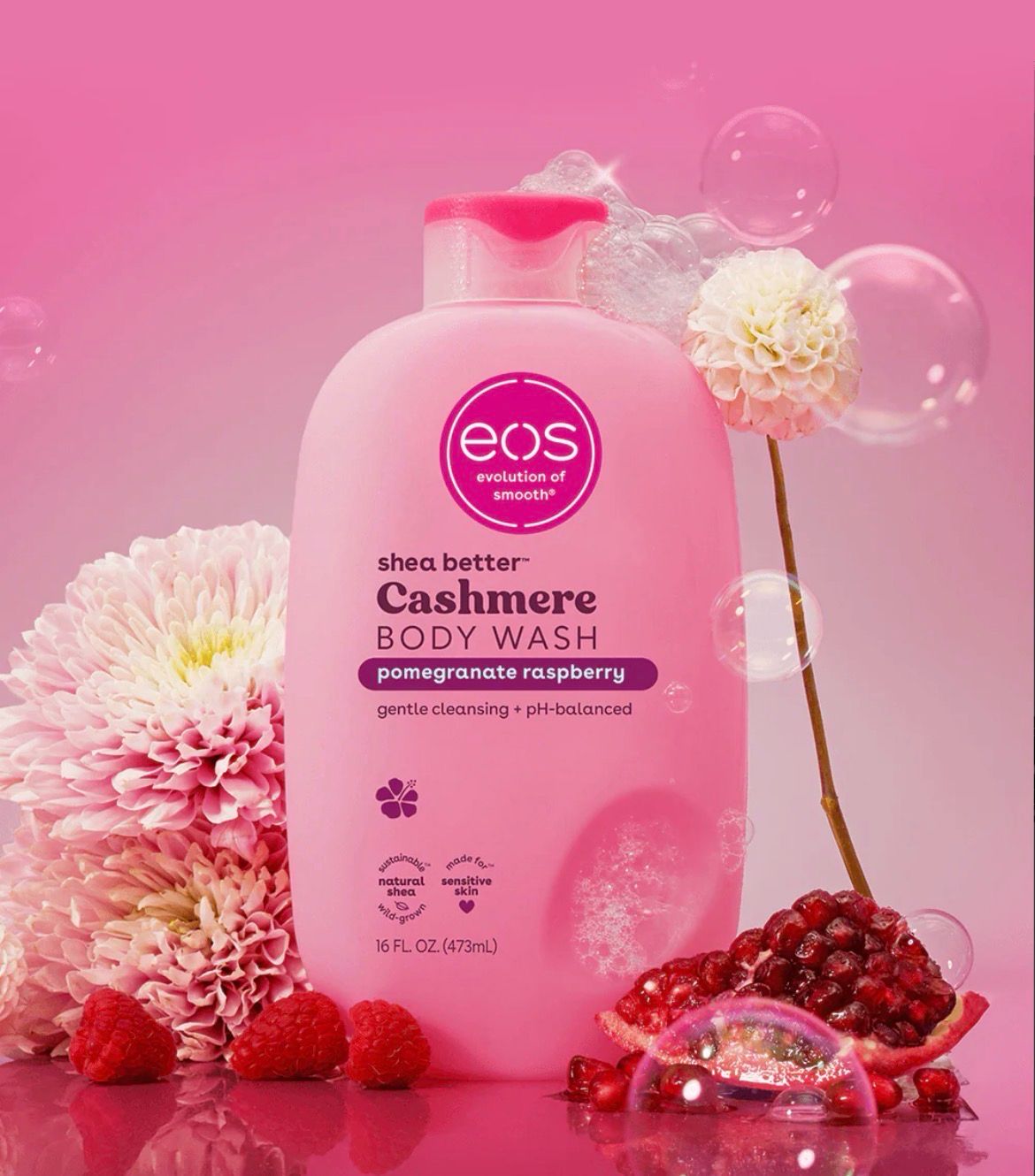 Eos Pomegranate Raspberry Body Wash .🩷