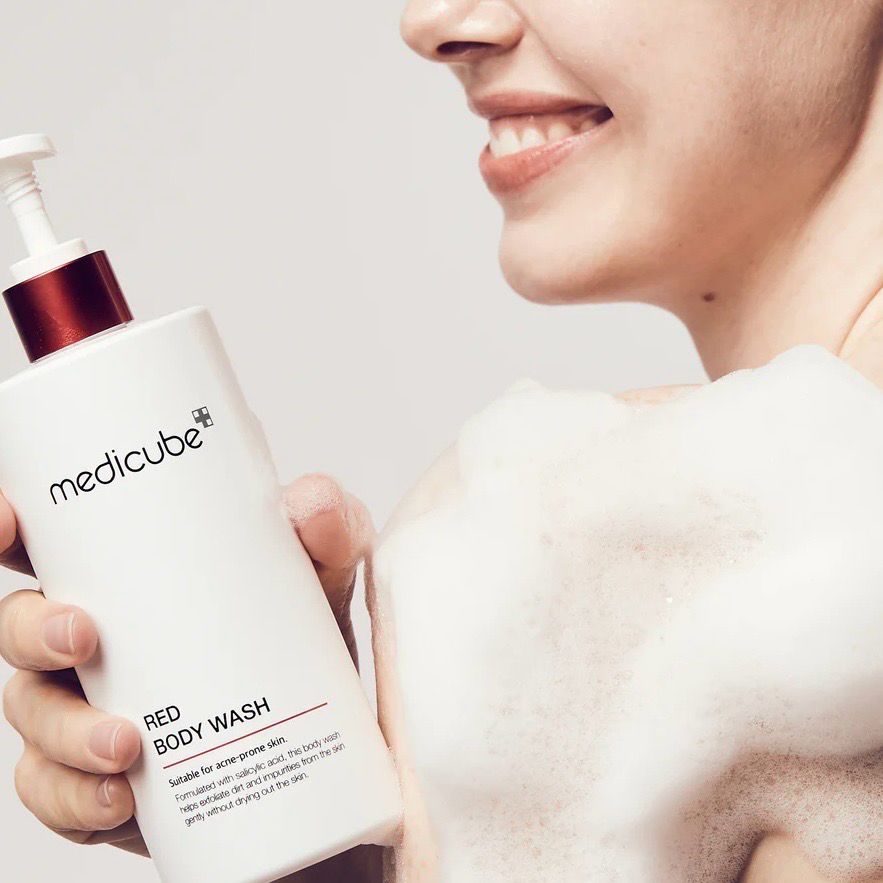 Medicube Red Body Wash For Soft &amp; Smooth Skin.❤️