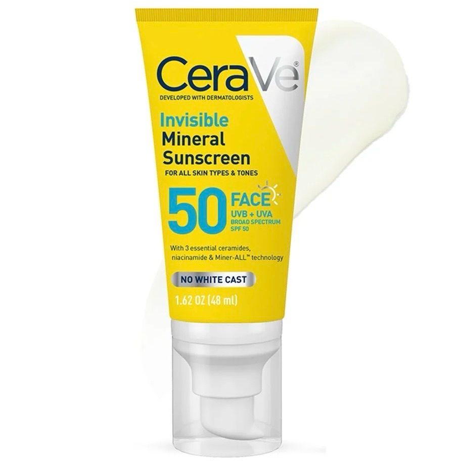 CeraVe Invisible Mineral Sunscreen 🧴