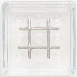 2.5" Number Sign (#) - Platinum