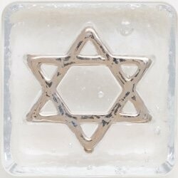 2.5" Star of David - Platinum