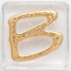 2.5" Letter B - Gold