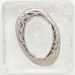 2.5" Letter O - Platinum