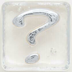 2.5" Question Mark (?) - Platinum