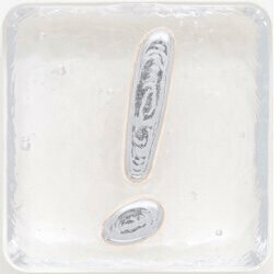 2.5" Exclamation Point (!) - Platinum