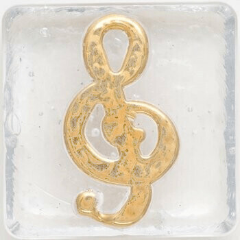 3" G Clef - Gold